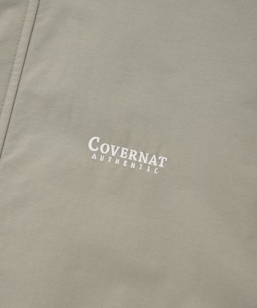 COVERNAT（カバーナット）の「PERTEX スタンドカラーシェルパーカー ベージュ（ナイロンジャケット・レディース・その他・L/XL/XXL）」の8枚目の写真
