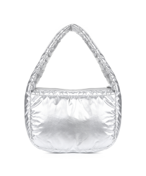 NICK&NICOLE（ニックアンドニコール）の「NICOLE HOBO PADDING BAG_SILVER（ショルダーバッグ・レディース・その他・FREE）」の2枚目の写真
