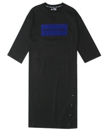 Monkey Flower（モンキーフラワー）の「レディース フロッピーボックスロゴ マキシワンピース/MF1WOP02F ブラック（ワンピース）」