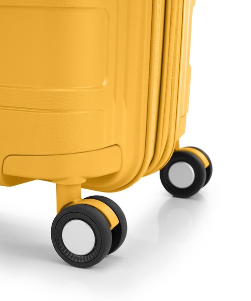 AMERICAN TOURISTER（アメリカンツーリスター）の「アメリカンツーリスター LITEVLO スピナー69 エキスパンダブル イエロー（スーツケース/キャリーバッグ・レディース・ライトイエロー系・M）」の8枚目の写真