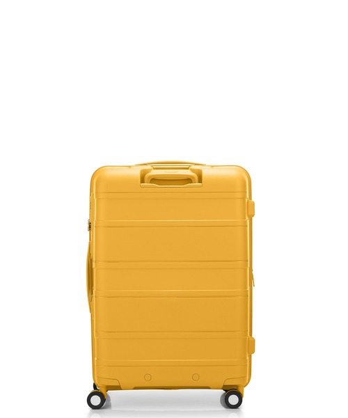 AMERICAN TOURISTER（アメリカンツーリスター）の「アメリカンツーリスター LITEVLO スピナー69 エキスパンダブル イエロー（スーツケース/キャリーバッグ・レディース・ライトイエロー系・M）」の3枚目の写真