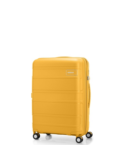 AMERICAN TOURISTER（アメリカンツーリスター）の「アメリカンツーリスター LITEVLO スピナー69 エキスパンダブル イエロー（スーツケース/キャリーバッグ・レディース・ライトイエロー系・M）」の9枚目の写真