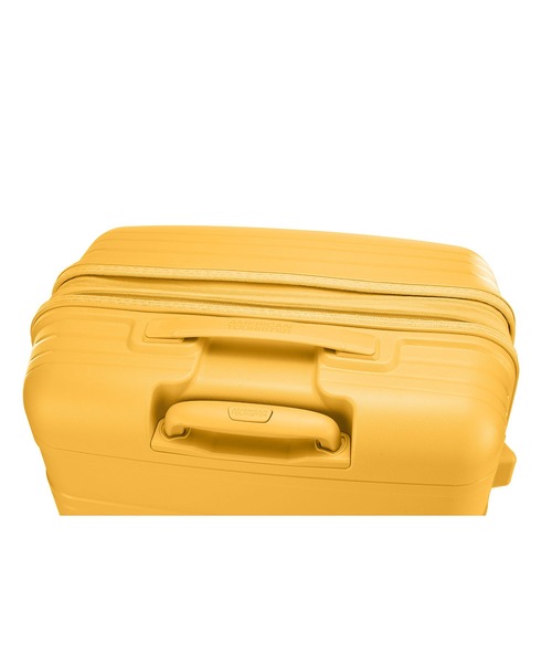 AMERICAN TOURISTER（アメリカンツーリスター）の「アメリカンツーリスター LITEVLO スピナー69 エキスパンダブル イエロー（スーツケース/キャリーバッグ・レディース・ライトイエロー系・M）」の6枚目の写真