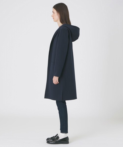 BLUE LABEL CRESTBRIDGE（ブルーレーベルクレストブリッジ）の「クレストブリッジチェックリバーシブルダンボールコーディガン（その他アウター・レディース・パープル/ダークネイビー/ブラック・38）」の11枚目の写真