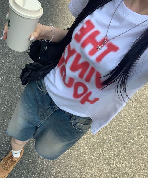 THEVINYLHOUSE(ザバイニルハウス)の「SPRAY LOGO TEE WHITE (VH2DSUT500A)(Tシャツ/カットソー・メンズ・その他・L/M/S)」の11枚目の写真