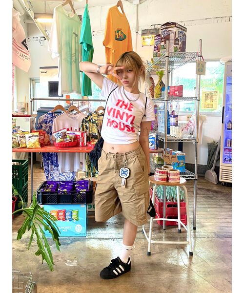 THEVINYLHOUSE(ザバイニルハウス)の「SPRAY LOGO TEE WHITE (VH2DSUT500A)(Tシャツ/カットソー・メンズ・その他・L/M/S)」の4枚目の写真