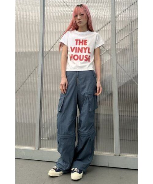 THEVINYLHOUSE(ザバイニルハウス)の「SPRAY LOGO TEE WHITE (VH2DSUT500A)(Tシャツ/カットソー・メンズ・その他・L/M/S)」の2枚目の写真