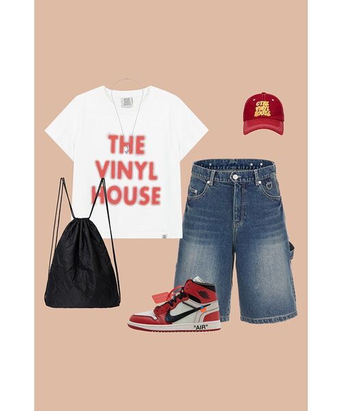 THEVINYLHOUSE(ザバイニルハウス)の「SPRAY LOGO TEE WHITE (VH2DSUT500A)(Tシャツ/カットソー・メンズ・その他・L/M/S)」の3枚目の写真
