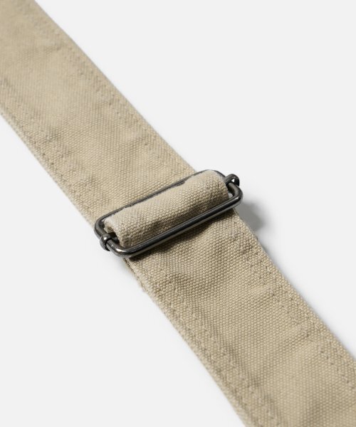 FRIZMWORKS（フリズムワークス）の「HEAVY CANVAS SHOULDER BAG _ BEIGE（ショルダーバッグ・メンズ・その他・ONE SIZE）」の4枚目の写真