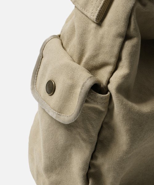 FRIZMWORKS（フリズムワークス）の「HEAVY CANVAS SHOULDER BAG _ BEIGE（ショルダーバッグ・メンズ・その他・ONE SIZE）」の5枚目の写真