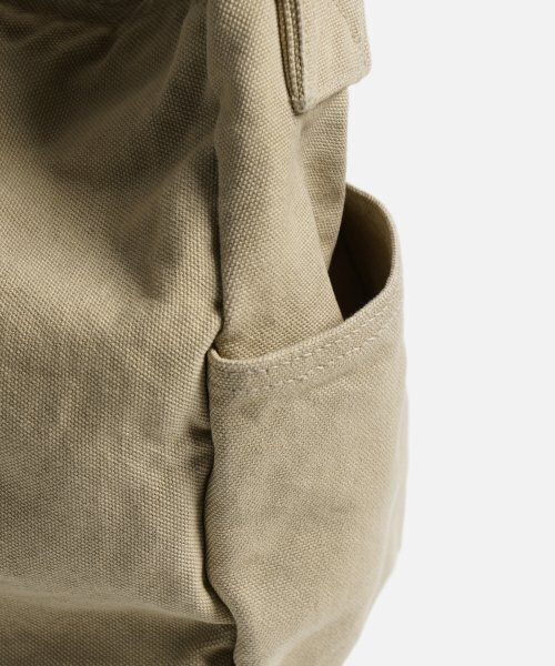 FRIZMWORKS（フリズムワークス）の「HEAVY CANVAS SHOULDER BAG _ BEIGE（ショルダーバッグ・メンズ・その他・ONE SIZE）」の6枚目の写真