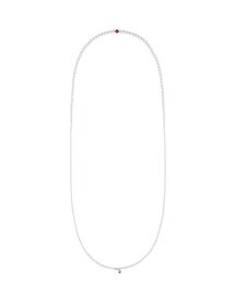 ITZAVIBE（イッザバイブ）の「[i-ac21-008]ホワイトパールダブルネックレス（ネックレス）」