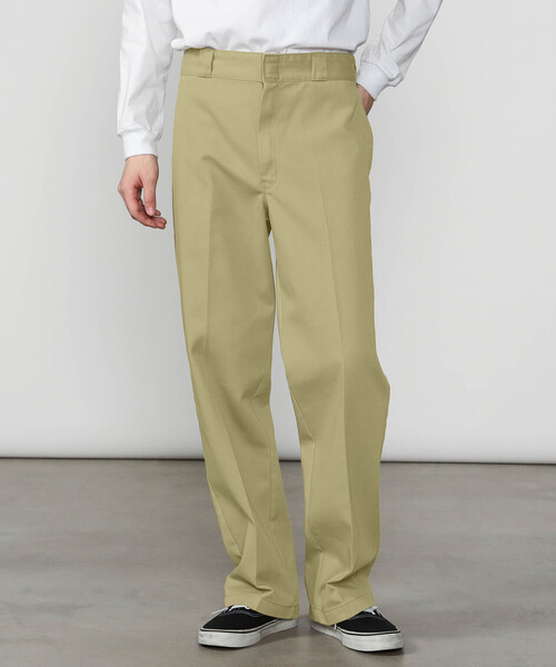 Dickies（ディッキーズ）の「Dickies | 〈別注〉チノスラックス MEN（チノパンツ・メンズ・オレンジ/ネイビー/カーキ/ブラック・S/M/L）」の17枚目の写真