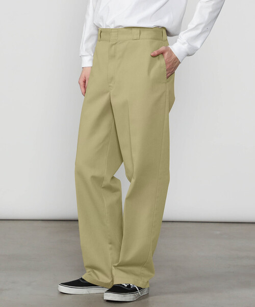 Dickies（ディッキーズ）の「Dickies | 〈別注〉チノスラックス MEN（チノパンツ・メンズ・オレンジ/ネイビー/カーキ/ブラック・S/M/L）」の18枚目の写真