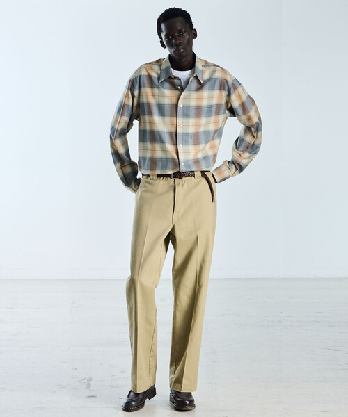 Dickies（ディッキーズ）の「Dickies | 〈別注〉チノスラックス MEN（チノパンツ・メンズ・オレンジ/ネイビー/カーキ/ブラック・S/M/L）」の22枚目の写真