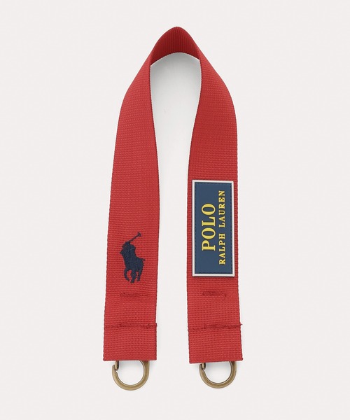POLO RALPH LAUREN(ポロ ラルフ ローレン)の「カラビナ ストラップベルト(ベルト・レディース・レッド/レモンイエロー/オレンジ/ネイビー・FREE)」の16枚目の写真
