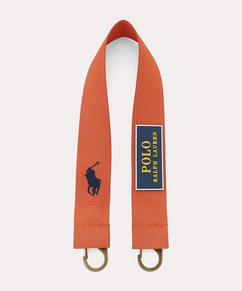 POLO RALPH LAUREN(ポロ ラルフ ローレン)の「カラビナ ストラップベルト(ベルト・レディース・レッド/レモンイエロー/オレンジ/ネイビー・FREE)」の17枚目の写真