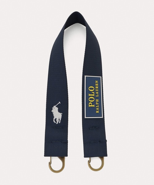 POLO RALPH LAUREN(ポロ ラルフ ローレン)の「カラビナ ストラップベルト(ベルト・レディース・レッド/レモンイエロー/オレンジ/ネイビー・FREE)」の5枚目の写真