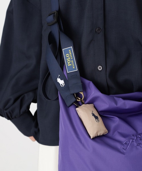 POLO RALPH LAUREN(ポロ ラルフ ローレン)の「カラビナ ストラップベルト(ベルト・レディース・レッド/レモンイエロー/オレンジ/ネイビー・FREE)」の12枚目の写真