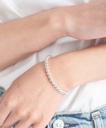 Harpo | 【Harpo/アルポ】シルバーブレスレット　ナバホパール ビーズ 銀製(ブレスレット)