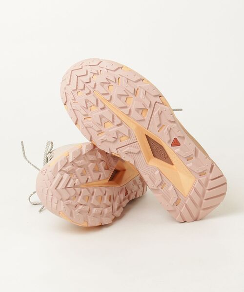 KEEN(キーン)の「TARGHEE APEX WP / ターギー エイペックス ウォータープルーフ / レディース シューズ(スニーカー・レディース・ピンク系その他・25cm/24.5cm/24cm/23.5cm/23cm/22.5cm)」の8枚目の写真