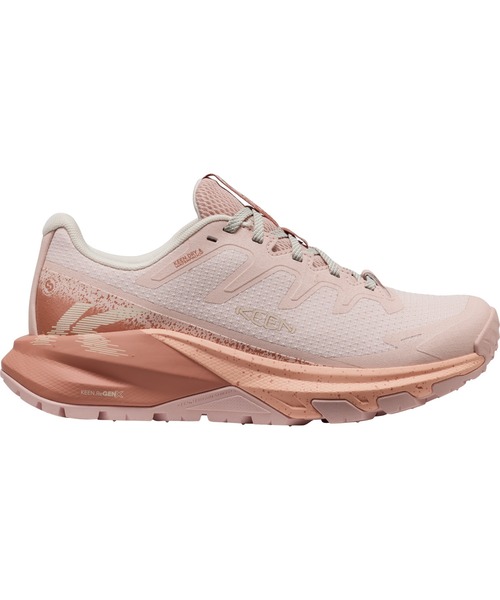 KEEN(キーン)の「TARGHEE APEX WP / ターギー エイペックス ウォータープルーフ / レディース シューズ(スニーカー・レディース・ピンク系その他・25cm/24.5cm/24cm/23.5cm/23cm/22.5cm)」の1枚目の写真
