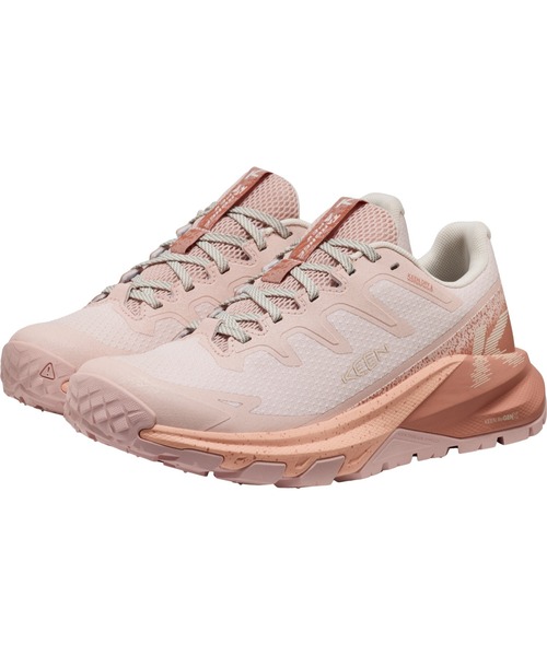 KEEN(キーン)の「TARGHEE APEX WP / ターギー エイペックス ウォータープルーフ / レディース シューズ(スニーカー・レディース・ピンク系その他・25cm/24.5cm/24cm/23.5cm/23cm/22.5cm)」の9枚目の写真