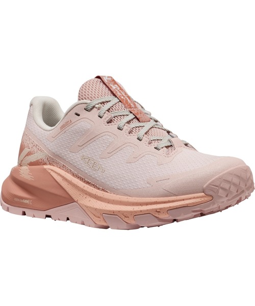 KEEN(キーン)の「TARGHEE APEX WP / ターギー エイペックス ウォータープルーフ / レディース シューズ(スニーカー・レディース・ピンク系その他・25cm/24.5cm/24cm/23.5cm/23cm/22.5cm)」の2枚目の写真