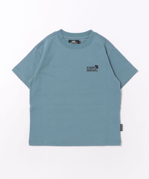 KRIFF MAYER Kid's Collection（クリフメイヤーキッズコレクション）の「【綿100％】天竺プリントT(シーバス)（Tシャツ/カットソー・キッズ・オフホワイト/ブルー/ブラック/グリーン・160/150/140/130/170/120）」の4枚目の写真