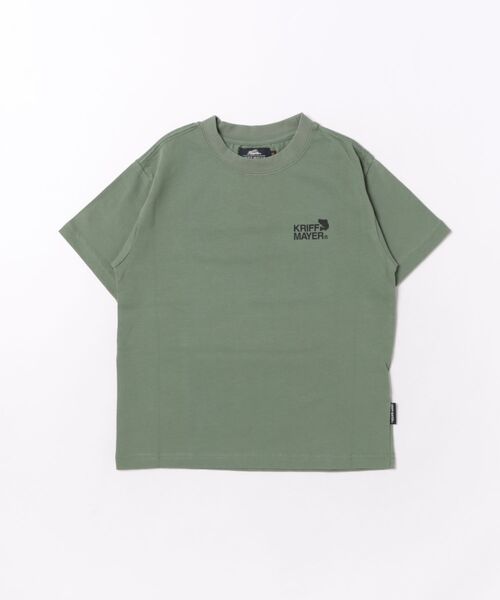 KRIFF MAYER Kid's Collection（クリフメイヤーキッズコレクション）の「【綿100％】天竺プリントT(シーバス)（Tシャツ/カットソー・キッズ・オフホワイト/ブルー/ブラック/グリーン・160/150/140/130/170/120）」の3枚目の写真