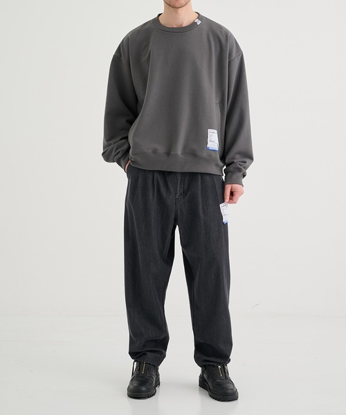 MIHARAYASUHIRO/ミハラヤスヒロ】HEAVY WEIGHT FRENCH TERRY PULLOVER MIHARAYASUHIRO/ミハラヤスヒロ】HEAVY WEIGHT FRENCH TERRY PULLOVER