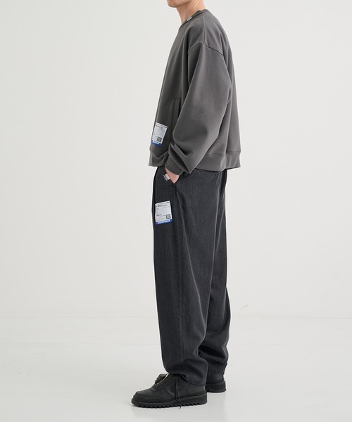MIHARAYASUHIRO/ミハラヤスヒロ】HEAVY WEIGHT FRENCH TERRY PULLOVER