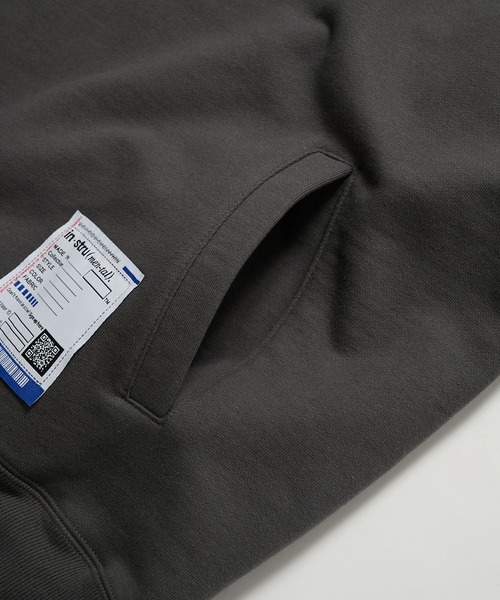 In・stru(men-tal).(インストルメンタル)の「【MIHARAYASUHIRO/ミハラヤスヒロ】HEAVY WEIGHT FRENCH TERRY PULLOVER【定番】/in・stru(men-tal).(スウェット・メンズ・ダークグレー/ブラック・48/46/44)」の11枚目の写真