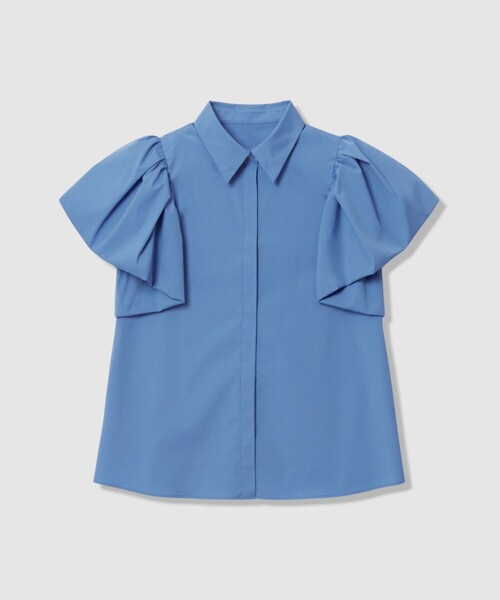 LOULOU WILLOUGHBY（ルルウィルビー）の「【LOULOU WILLOUGHBY】バルーンスリーブシャツブラウス（シャツ/ブラウス・レディース・ホワイト/ブラック/ブルー・2）」の19枚目の写真