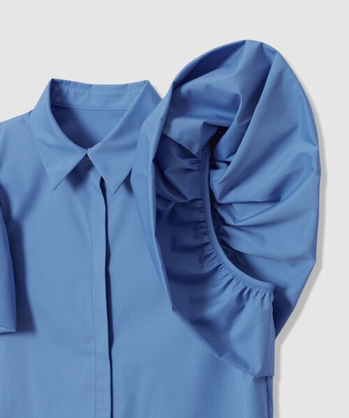 LOULOU WILLOUGHBY（ルルウィルビー）の「【LOULOU WILLOUGHBY】バルーンスリーブシャツブラウス（シャツ/ブラウス・レディース・ホワイト/ブラック/ブルー・2）」の16枚目の写真