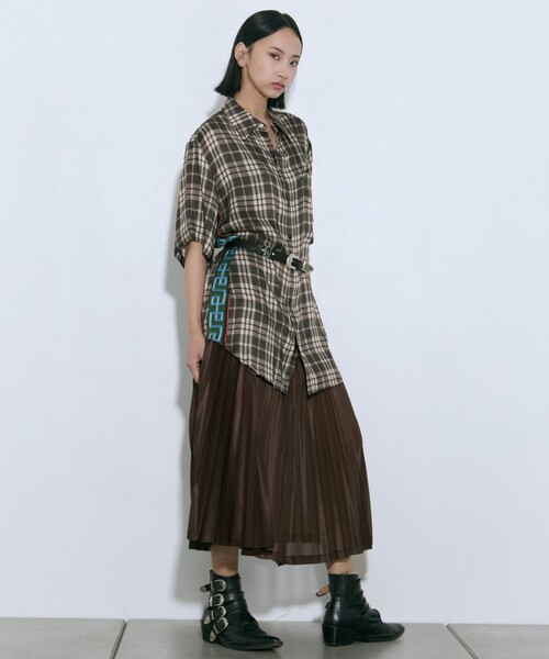 TOGA PULLA（トーガ　プルラ）の「【TOGA PULLA/トーガプルラ】Nylon buckle belt/ナイロンバックルベルト（ベルト・レディース・ブラック・FREE）」の3枚目の写真