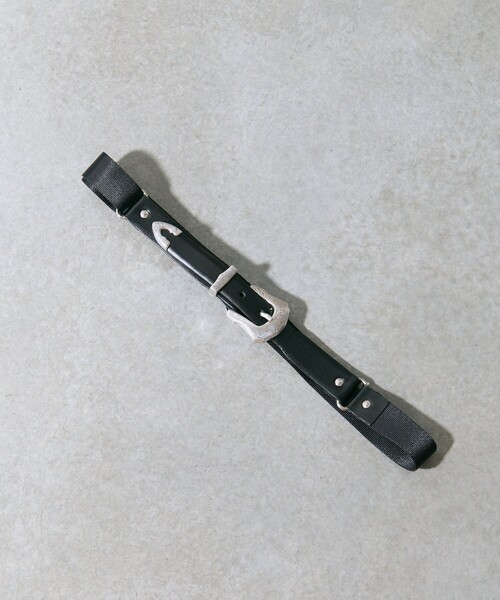 TOGA PULLA（トーガ　プルラ）の「【TOGA PULLA/トーガプルラ】Nylon buckle belt/ナイロンバックルベルト（ベルト・レディース・ブラック・FREE）」の7枚目の写真