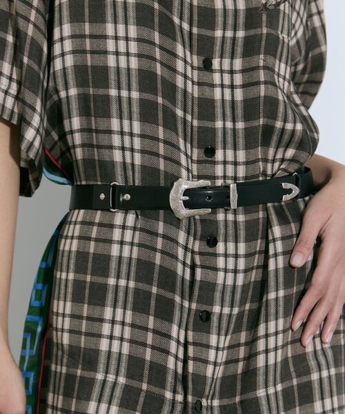 TOGA PULLA/トーガプルラ】Nylon buckle belt/ナイロンバックルベルト