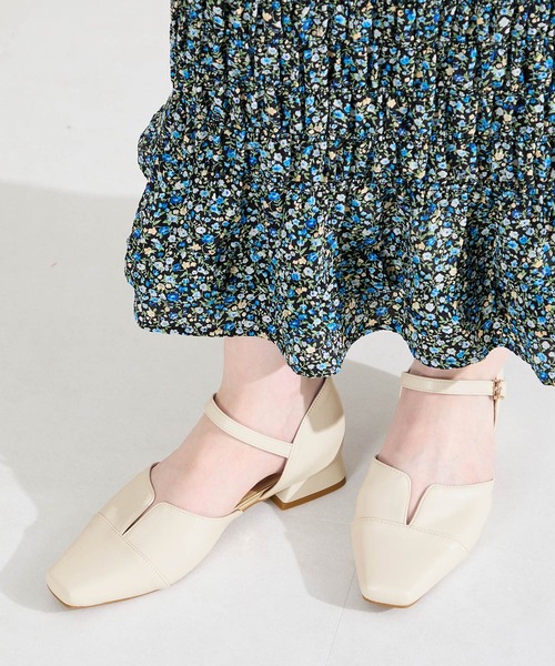 WA ORiental TRaffic(ダブルエーオリエンタルトラフィック)の「スリット セパレート パンプス /62110(パンプス・レディース・ブラック/ブラウン/ホワイト・SS/S/M/L/LL/3L)」の9枚目の写真