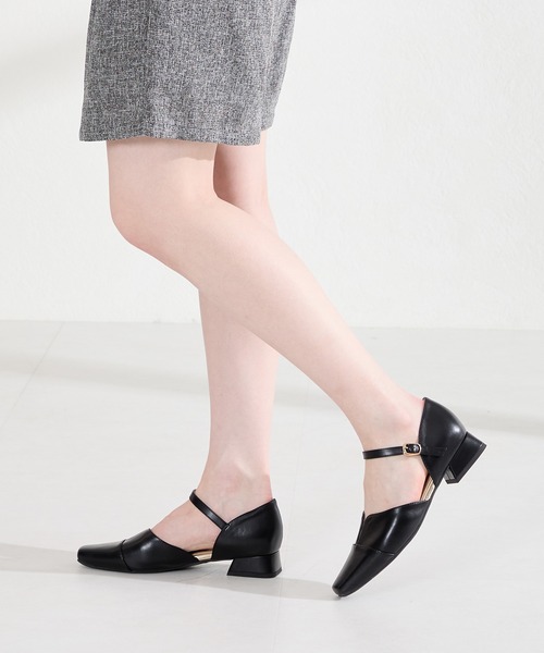 WA ORiental TRaffic(ダブルエーオリエンタルトラフィック)の「スリット セパレート パンプス /62110(パンプス・レディース・ブラック/ブラウン/ホワイト・SS/S/M/L/LL/3L)」の17枚目の写真