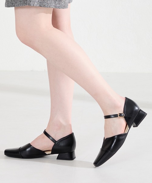 WA ORiental TRaffic(ダブルエーオリエンタルトラフィック)の「スリット セパレート パンプス /62110(パンプス・レディース・ブラック/ブラウン/ホワイト・SS/S/M/L/LL/3L)」の18枚目の写真