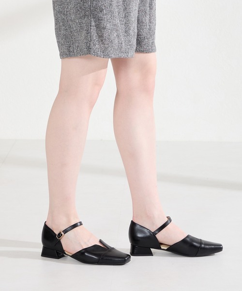 WA ORiental TRaffic(ダブルエーオリエンタルトラフィック)の「スリット セパレート パンプス /62110(パンプス・レディース・ブラック/ブラウン/ホワイト・SS/S/M/L/LL/3L)」の19枚目の写真