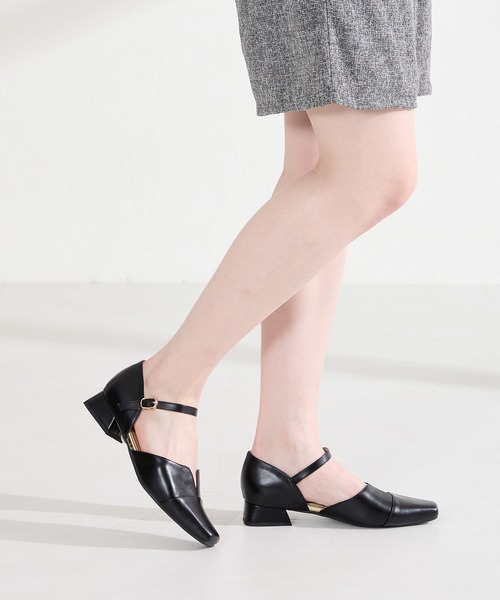 WA ORiental TRaffic(ダブルエーオリエンタルトラフィック)の「スリット セパレート パンプス /62110(パンプス・レディース・ブラック/ブラウン/ホワイト・SS/S/M/L/LL/3L)」の21枚目の写真