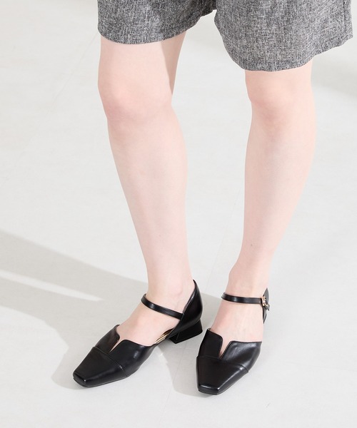 WA ORiental TRaffic(ダブルエーオリエンタルトラフィック)の「スリット セパレート パンプス /62110(パンプス・レディース・ブラック/ブラウン/ホワイト・SS/S/M/L/LL/3L)」の22枚目の写真