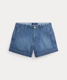 POLO RALPH LAUREN CHILDRENSWEAR（ポロ ラルフ ローレン チルドレンズウェア）の「インディゴ コットン デニム ショートパンツ（デニムパンツ）」
