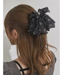 EATME | フラワーリボンヘアクリップ(バレッタ/ヘアクリップ)