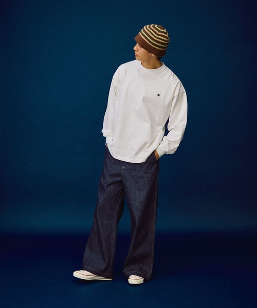 POLO BCS（ポロ ビーシーエス）の「【POLO British Country Spirit】クルーネックロンT（Tシャツ/カットソー・メンズ・ネイビー/グリーン/ホワイト・MEDIUM/LARGE）」の5枚目の写真