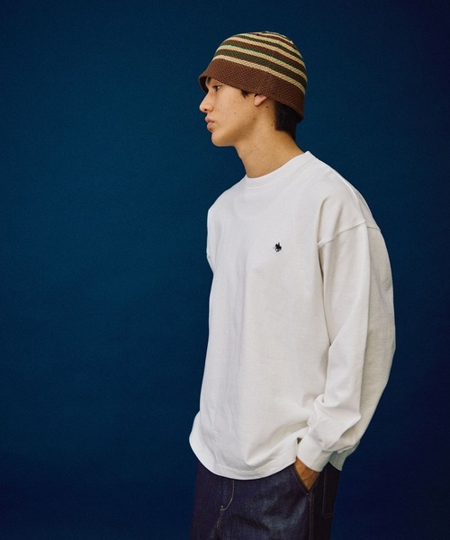 POLO BCS（ポロ ビーシーエス）の「【POLO British Country Spirit】クルーネックロンT（Tシャツ/カットソー・メンズ・ネイビー/グリーン/ホワイト・MEDIUM/LARGE）」の9枚目の写真