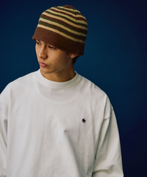 POLO BCS（ポロ ビーシーエス）の「【POLO British Country Spirit】クルーネックロンT（Tシャツ/カットソー・メンズ・ネイビー/グリーン/ホワイト・MEDIUM/LARGE）」の11枚目の写真