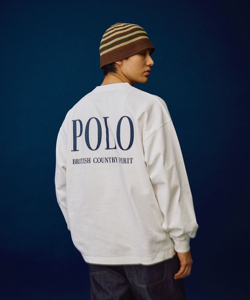 POLO BCS（ポロ ビーシーエス）の「【POLO British Country Spirit】クルーネックロンT（Tシャツ/カットソー・メンズ・ネイビー/グリーン/ホワイト・MEDIUM/LARGE）」の13枚目の写真